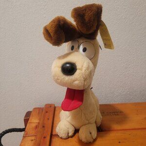 ODIE plush - vintage 1983 with original tag. Garfield & Friends.